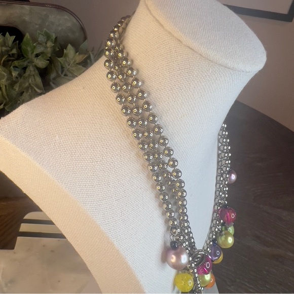 Colorful Beaded Necklace perfect for Spring/Summer - Picture 5 of 8